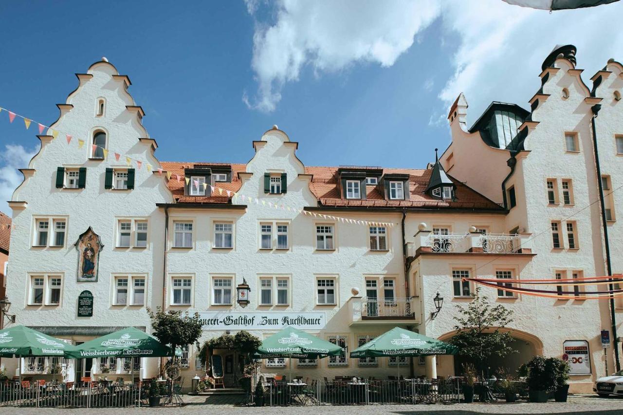 Brauereigasthof Zum Kuchlbauer Hotel Abensberg Ngoại thất bức ảnh